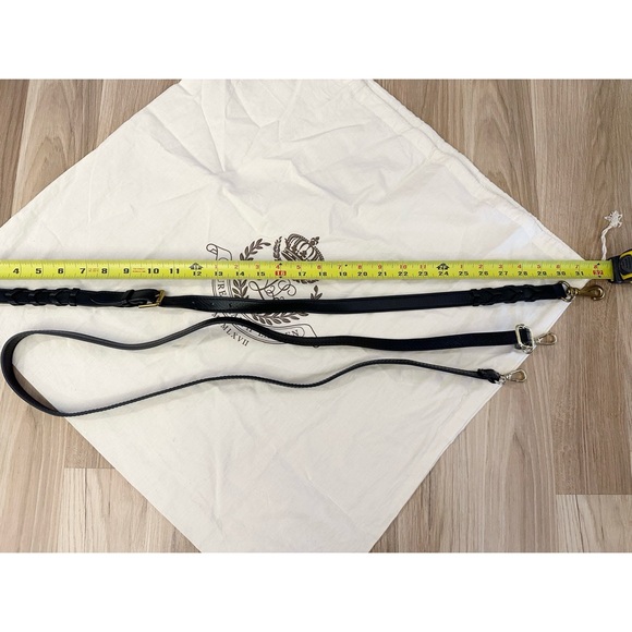 Lauren Ralph Lauren ~ Vintage Black Woodland Convert Tote Bag - Picture 16 of 17